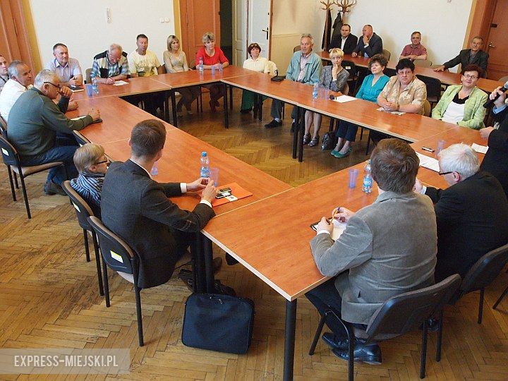 Spotkanie zorganizowano w starostwie