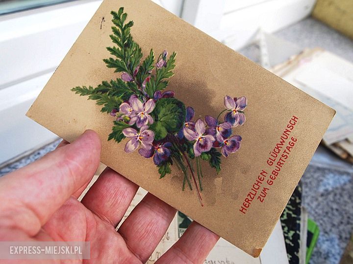 Kartka znaleziona na strychu