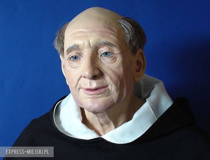 Twarz błogosławionego Czesława po rekonstrukcji