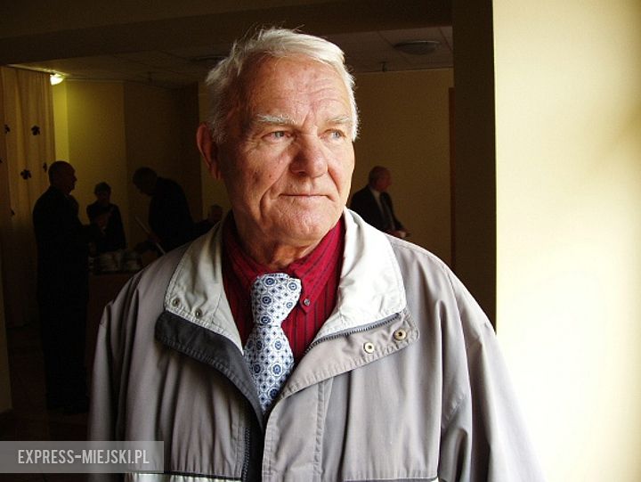 Mieczysław Rutyna na zjeździe sportowców w Środzie Śląskiej