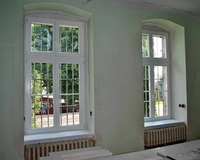 Remont pomieszczeń w starostwie