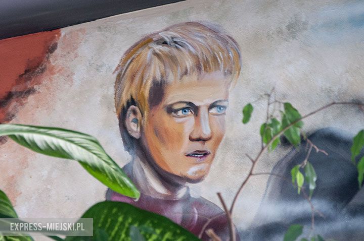 Rysunki na suficie w Gościńcu pod Furą wykonane przez wrocławskich studentów