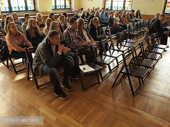 Konferencja w szkole w Środzie Śląskiej