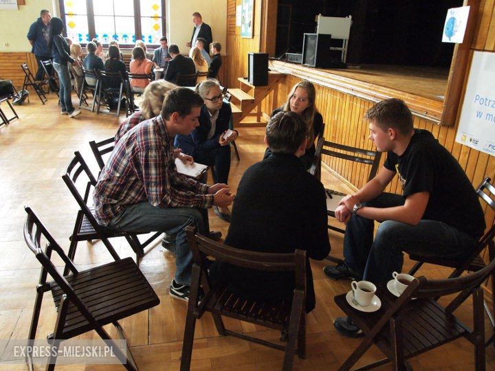 Konferencja w szkole w Środzie Śląskiej