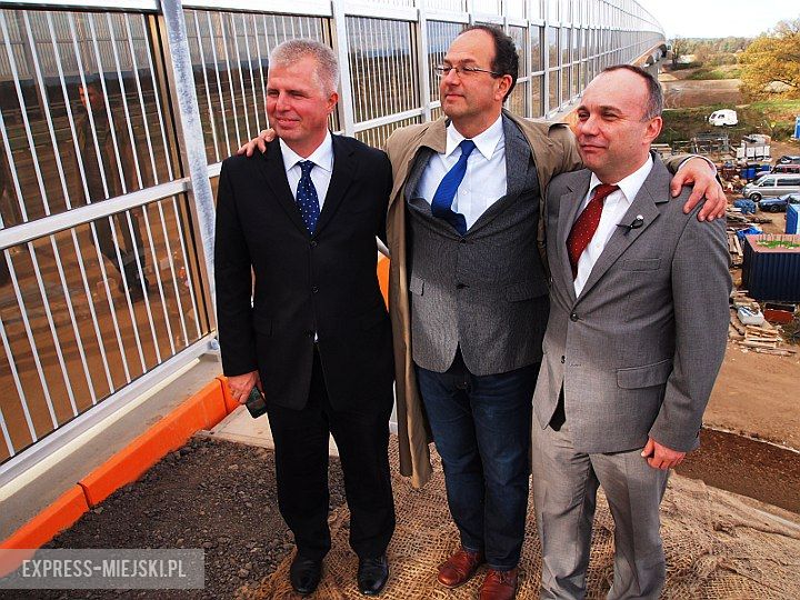 Otwarcie mostu Brzeg Dolny - Miękinia