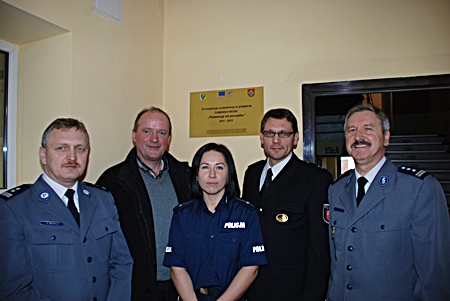 Policjanci z Niemiec z wizytą w Środzie Śląskiej