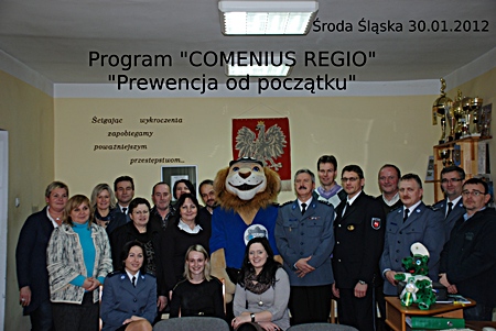 Policjanci z Niemiec z wizytą w Środzie Śląskiej