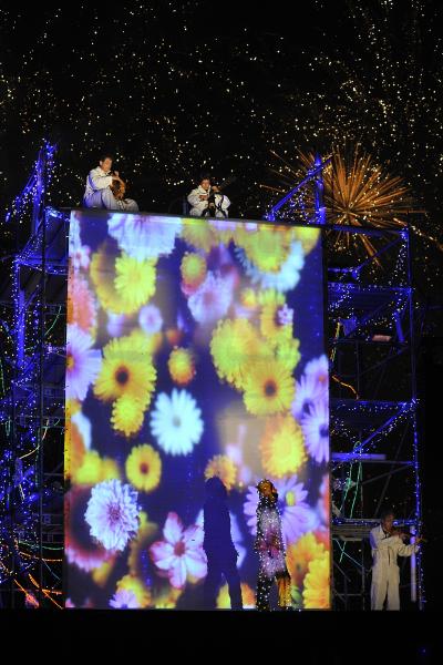 Niesamowity pokaz pirotechniczny Groupe F