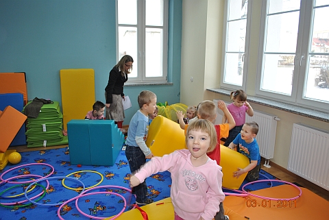 Pierwszy dzień przedszkolaków w Ujeździe Górnym