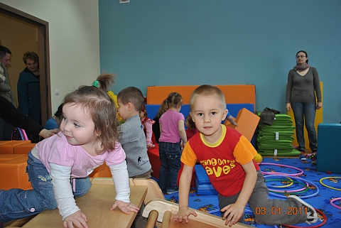 Pierwszy dzień przedszkolaków w Ujeździe Górnym