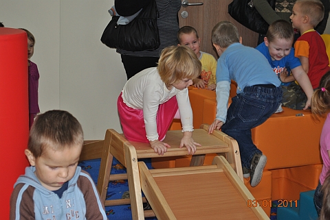 Pierwszy dzień przedszkolaków w Ujeździe Górnym