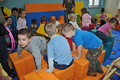 Pierwszy dzień przedszkolaków w Ujeździe Górnym