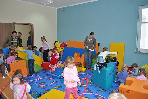 Pierwszy dzień przedszkolaków w Ujeździe Górnym