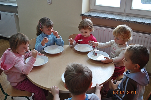 Pierwszy dzień przedszkolaków w Ujeździe Górnym