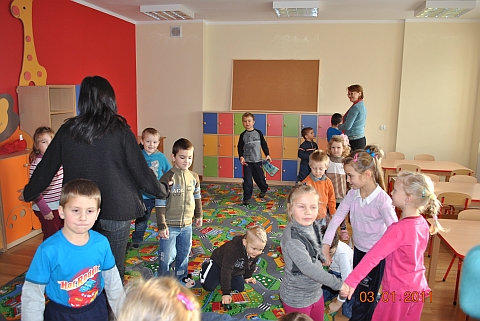 Pierwszy dzień przedszkolaków w Ujeździe Górnym