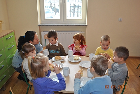 Pierwszy dzień przedszkolaków w Ujeździe Górnym