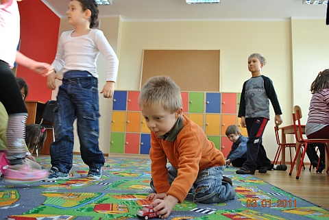 Pierwszy dzień przedszkolaków w Ujeździe Górnym