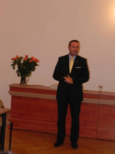 Środa Śląska - rozdanie dyplomów stypendystom