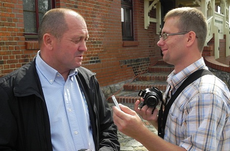 Wizyta ministrów UE w winnicach Jaworek w Miękini