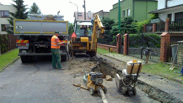 Wymiana sieci wodociągowej na Okrężnej