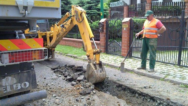 Wymiana sieci wodociągowej na Okrężnej