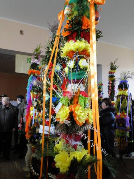Palmy wielkanocne w Bogdanowie 2012