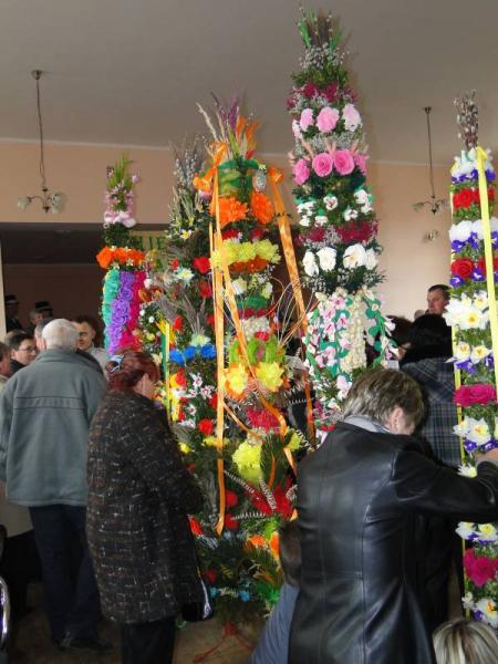 Palmy wielkanocne w Bogdanowie 2012