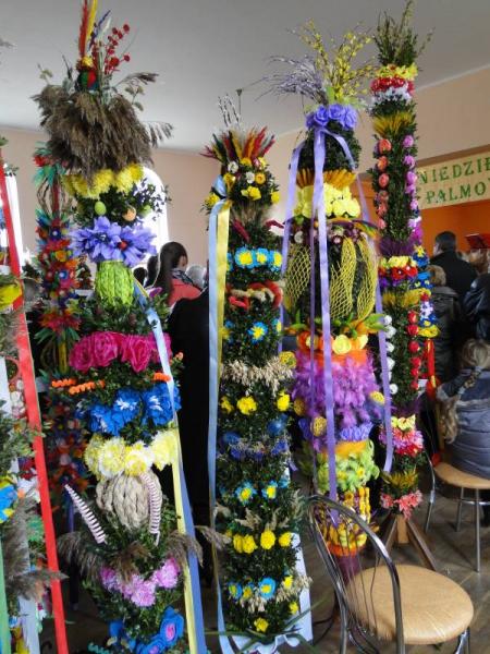 Palmy wielkanocne w Bogdanowie 2012