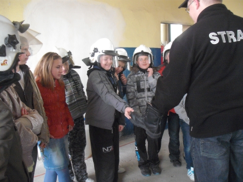 Godzina wychowawcza w OSP Udanin