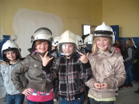 Godzina wychowawcza w OSP Udanin