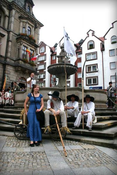 Inscenizacja w Rynku - V Dni Twierdzy Kłodzkiej