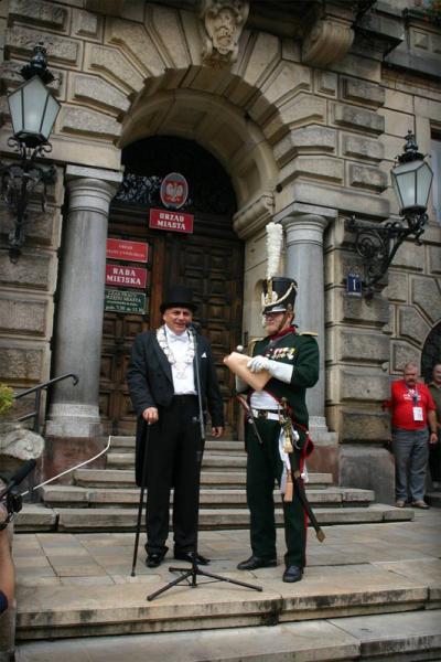 Inscenizacja w Rynku - V Dni Twierdzy Kłodzkiej