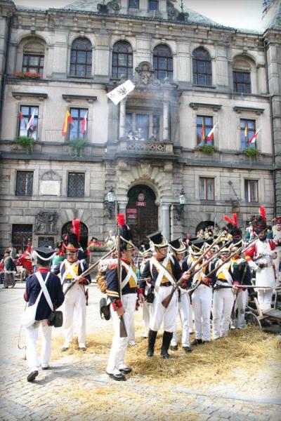 Inscenizacja w Rynku - V Dni Twierdzy Kłodzkiej