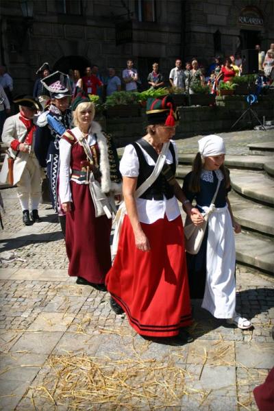 Inscenizacja w Rynku - V Dni Twierdzy Kłodzkiej