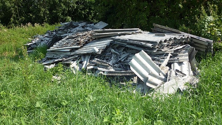 Składowisko eternitu