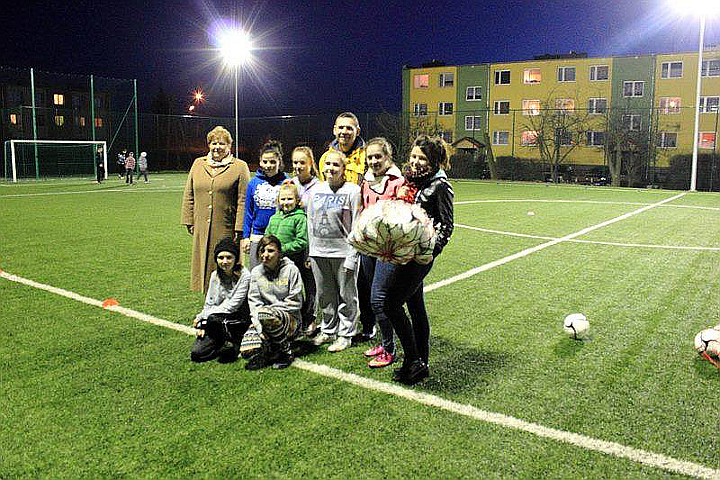 W najbliższym czasie drużyna otrzyma również stroje sportowe