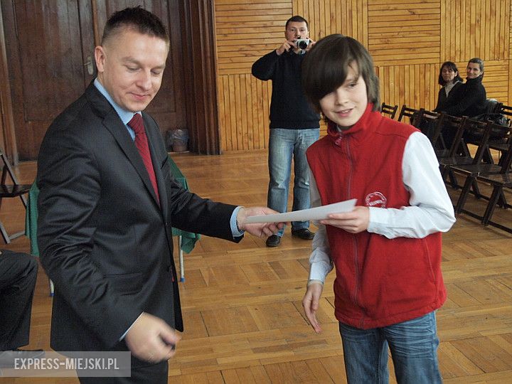 Rozdanie nagród uczestnikom 