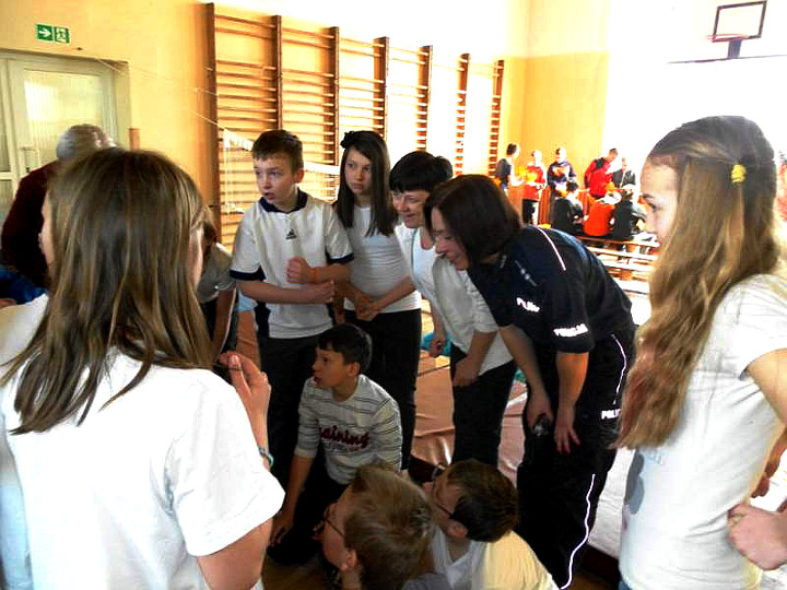 Olimpiada w sali gimnastycznej