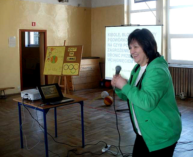 Olimpiada w sali gimnastycznej