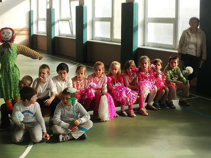 Olimpiada w sali gimnastycznej