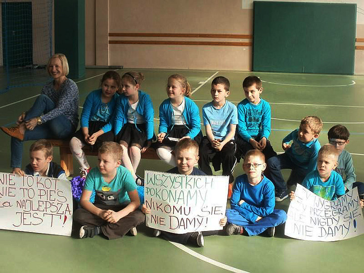 Olimpiada w sali gimnastycznej