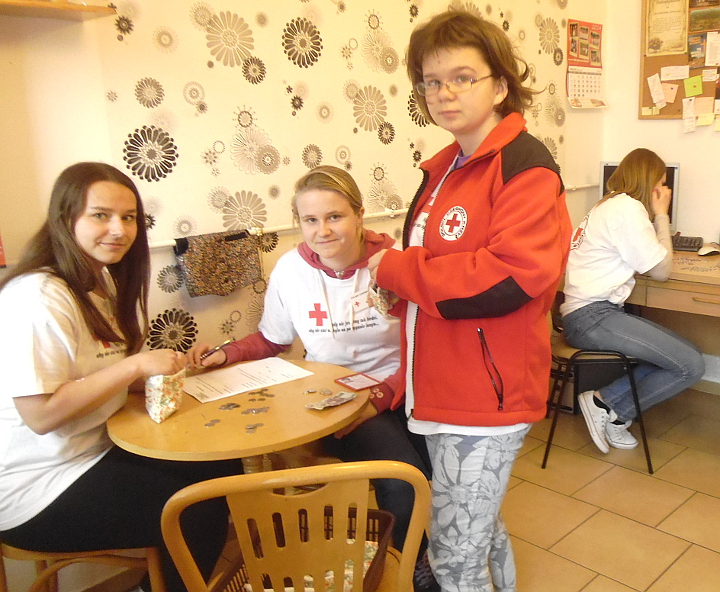 Kilkunastu uczniówe kwestowało pod sklepami i na ulicach miasta