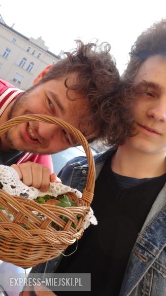 Święcone koszyczki wielkanocne