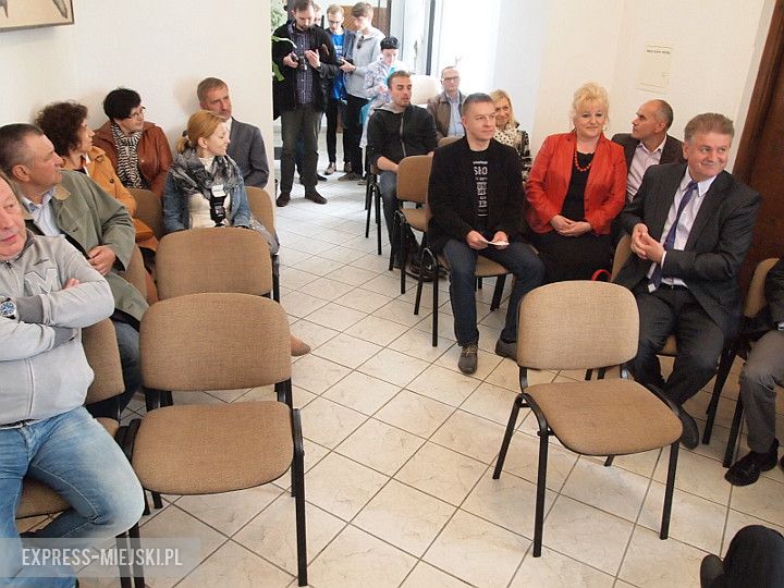 Kandydat na europosła w Środzie Śląskiej