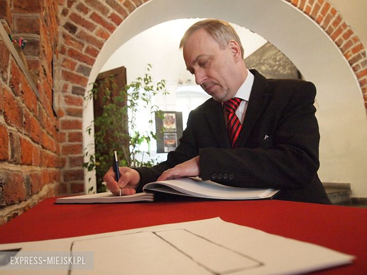 Kandydat na europosła w Środzie Śląskiej