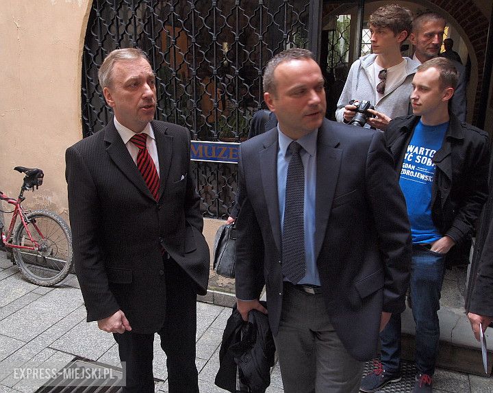 Kandydat na europosła w Środzie Śląskiej