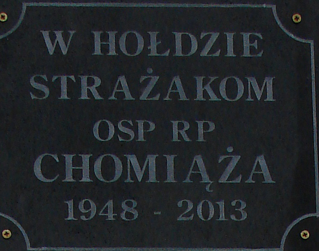 Uroczystości w Chomiąży