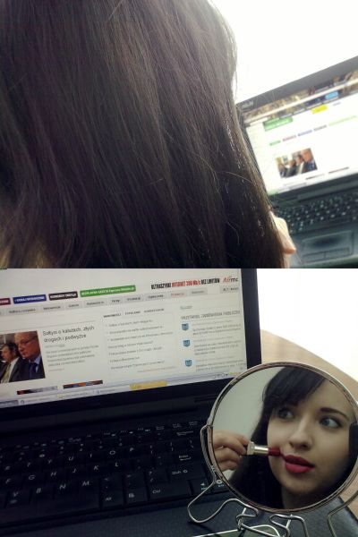 EXPRESS-MIEJSKI najchętniej czytam u siebie w domu podczas porannych przygotowań do wyjścia. Potrafi tak wciągnąć, że nad resztą tracę kontrolę. WYGRANA! :)