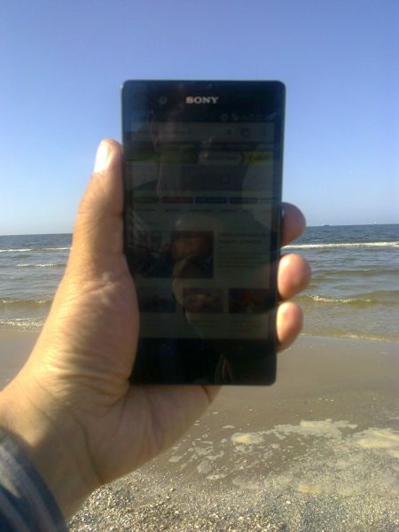 Prosto z plaży w Świnoujściu.