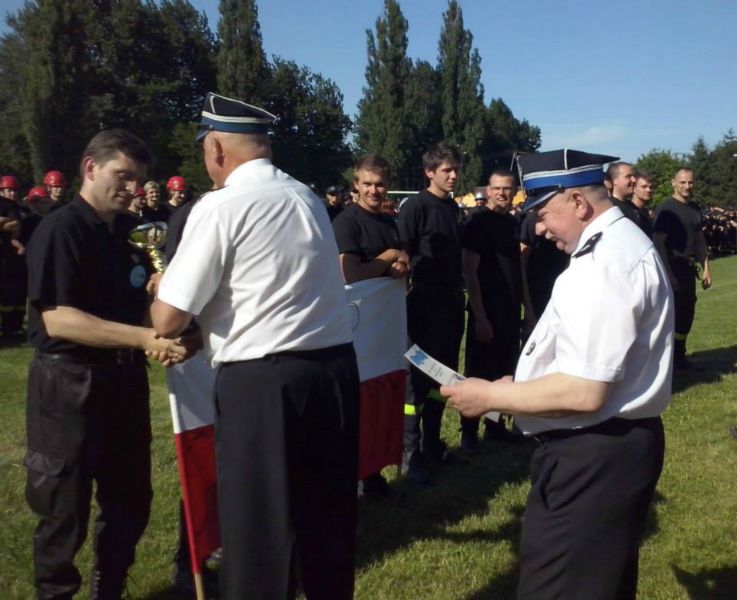 OSP Ciepłowody na zawodach w Złotoryi